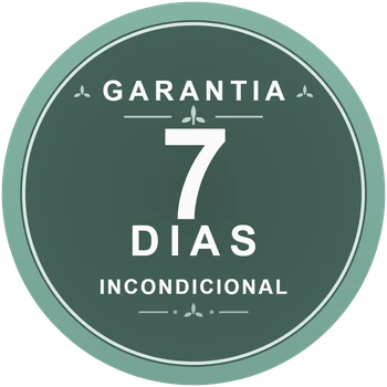 Selo de garantia incondicional de 7 dias